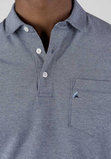 Navy Blazer Birdseye Pique