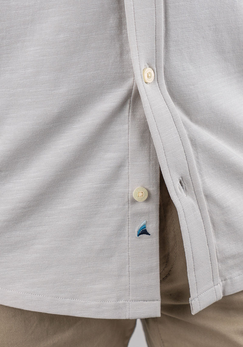 Knit Shirt -Stretch Slub Jersey
