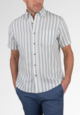 Chinois Green Bold Stripe