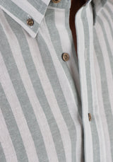 Chinois Green Bold Stripe