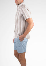 Khaki Tonal Stripe