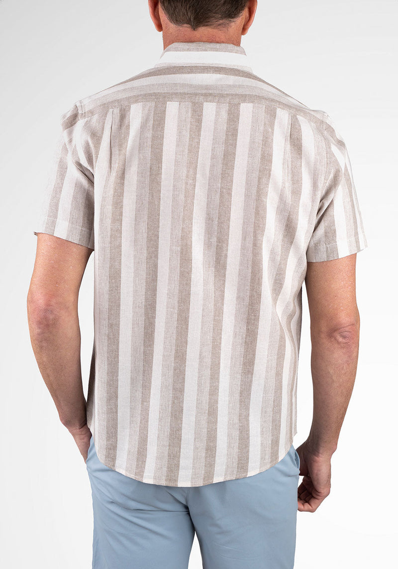Khaki Tonal Stripe