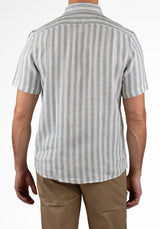Chinois Green Bold Stripe