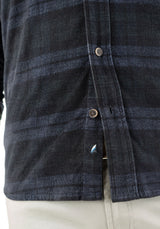 Stretch Corduroy Plaid Shirt