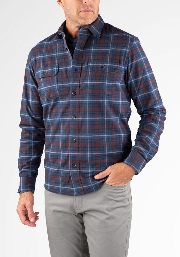 Work Shirt - Stretch Chambray with Airotec® Performance