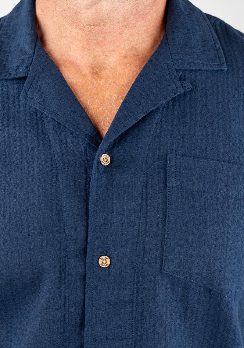 Cabana Shirt - Cotton Dobby