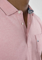 Dusty Rose Birdseye Pique