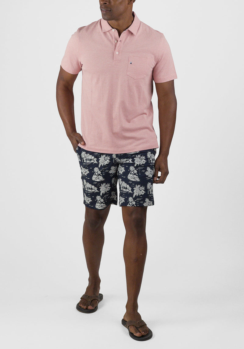 Dusty Rose Birdseye Pique