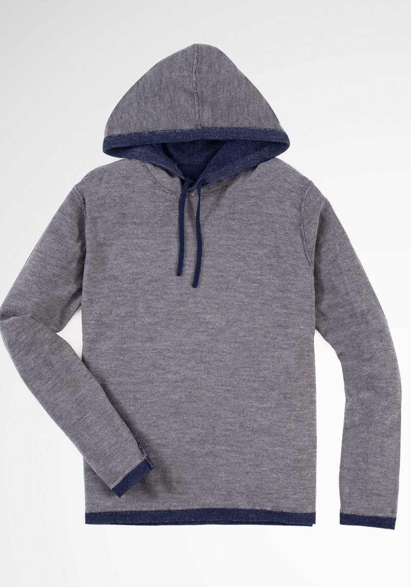 Navy/Grey Heather