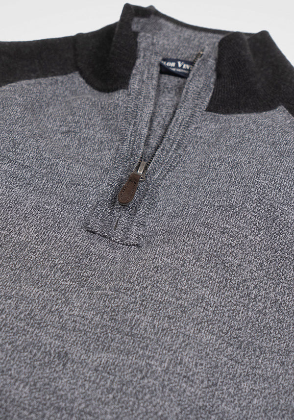 Grey Marled/Black