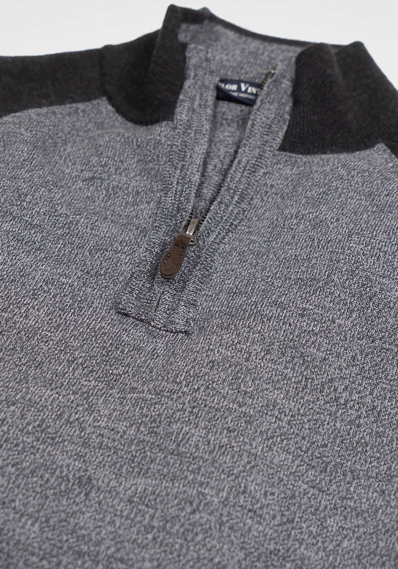 Grey Marled/Black