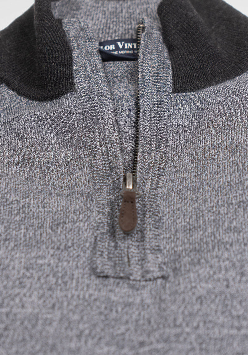 Grey Marled/Black
