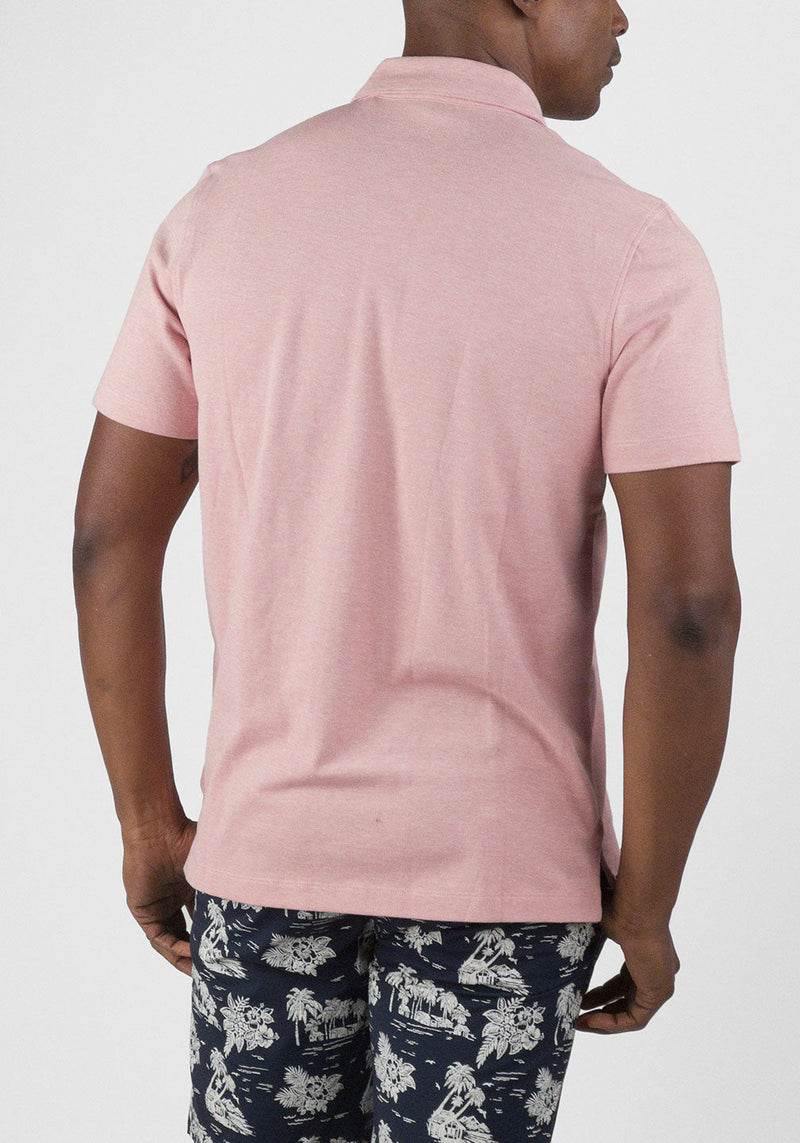 Dusty Rose Birdseye Pique